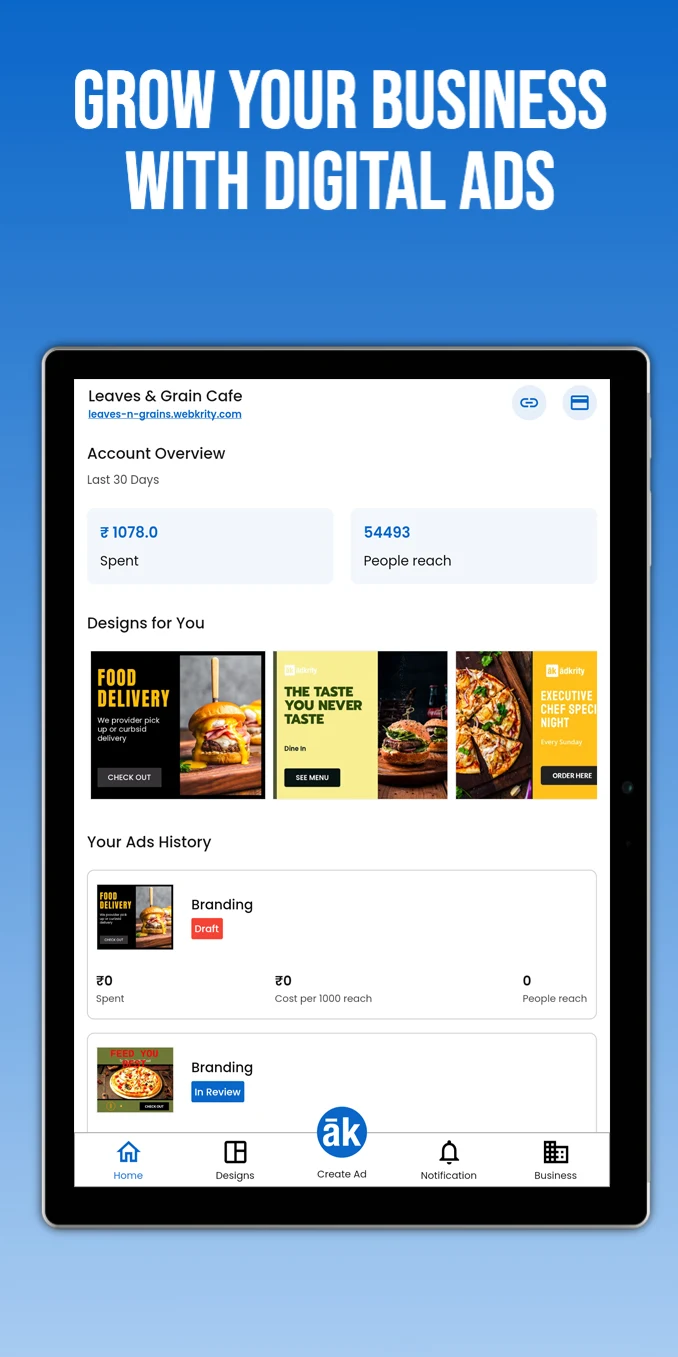 Social Media Marketing & Ads screenshot